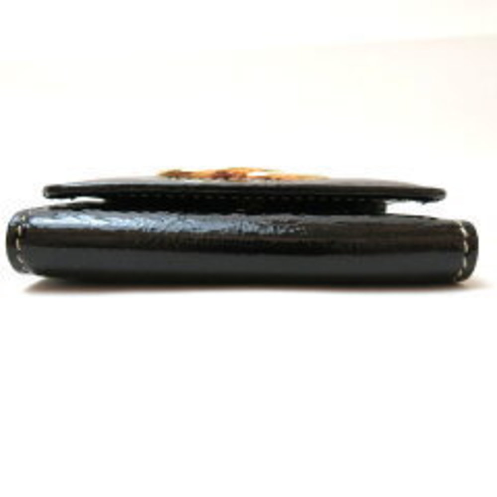 Gucci Leather Case Black Interlocking Sherry Gg - image 5
